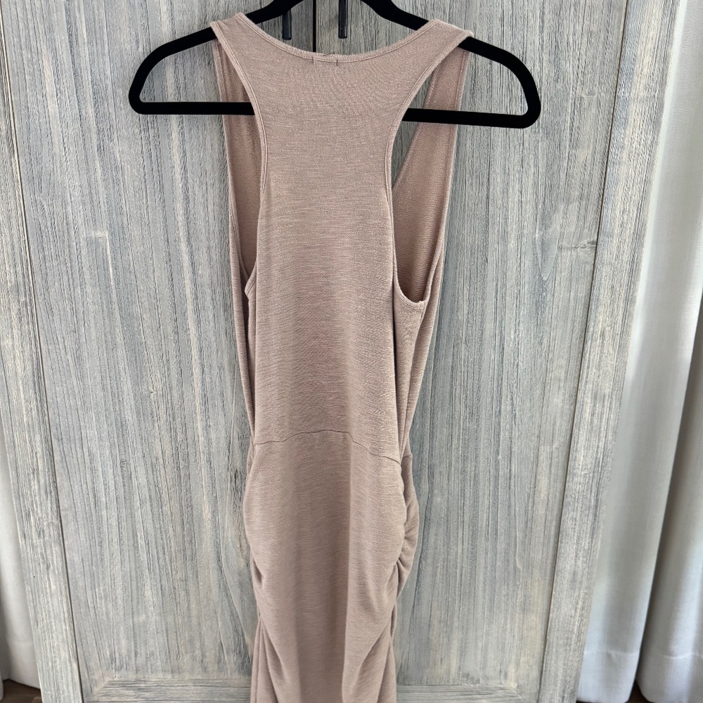 Monrow Ruched Mini Dress Racer Back - Picture 6 of 6